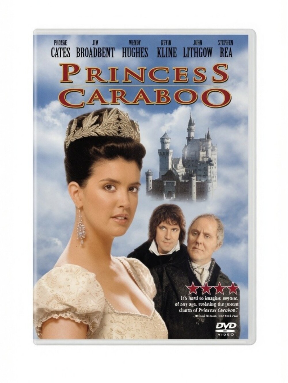 Princess Caraboo (DVD, 1994) Starring Phoebe Cates‎ Kevin Kline